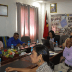 INDMO, I.P., MoE, and SEAMEO VOCTECH discuss the preparations for Timor-Leste hosting the 34th SEAMEO regional centre GB meeting.